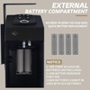 Biometric Gun Safe box, 3-Way Unlock pistol safe: Fingerprint, Digital