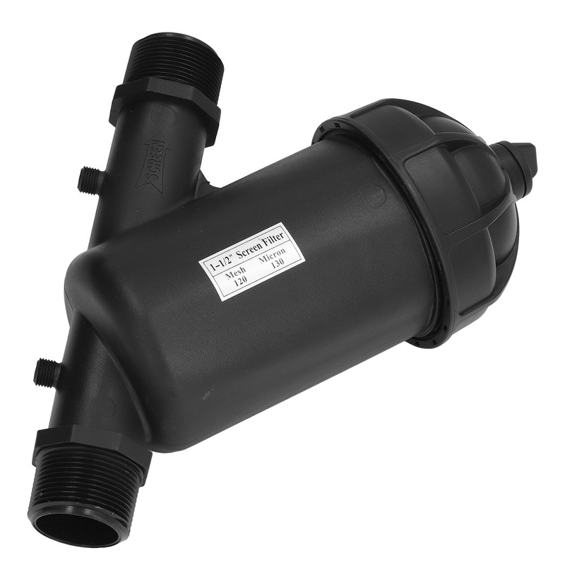 120 Mesh Drip Filter G1‑1/2 Male Thread Disc Filter for