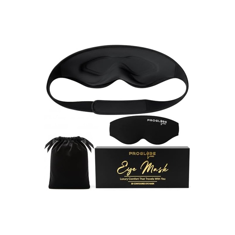 Sleep Mask Travel Case, Compact Lightweight Accessory for Travel and