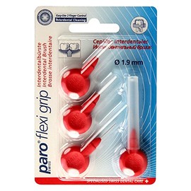 PARO Isola Flexi Grip Interdental Alb.zyl.1.9 mm Red Pack of 4