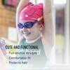 FINIS Animal Head Swim Cap (Hippo)