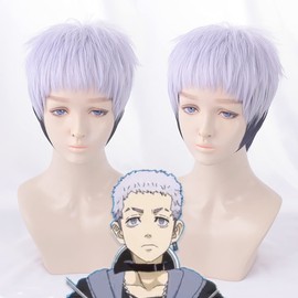 SUNXXCOS Tokyo Revengers Heat Resistant Wig, Costume Accessory, Festival Wig, Takashi Mitsuya Wig