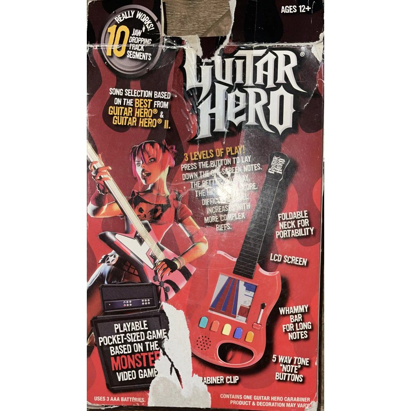 BFI GUITAR HERO Handheld Electronic Game Carabiner 2007 BFI 1664