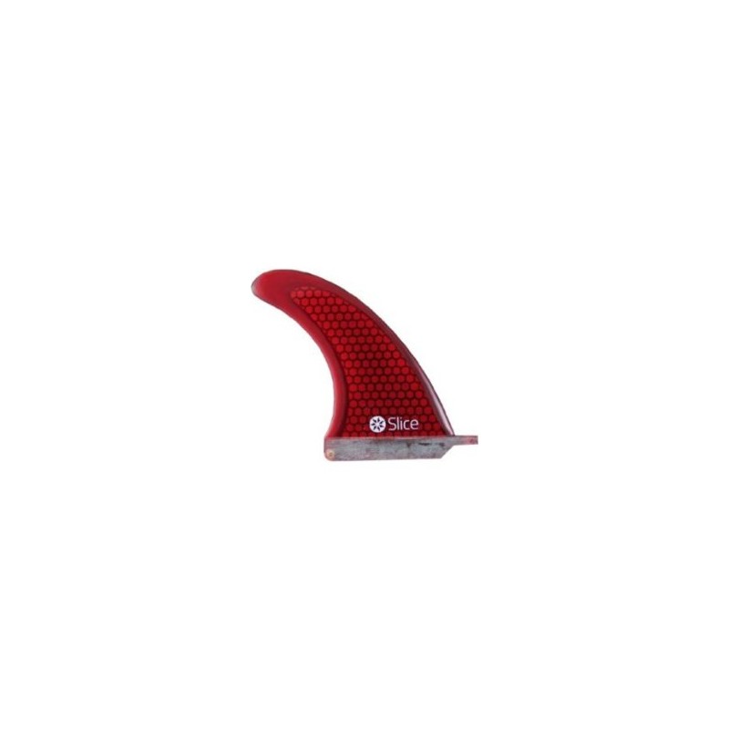 Slice RTM Hexcore Centre Fin 9" - Red - Produced