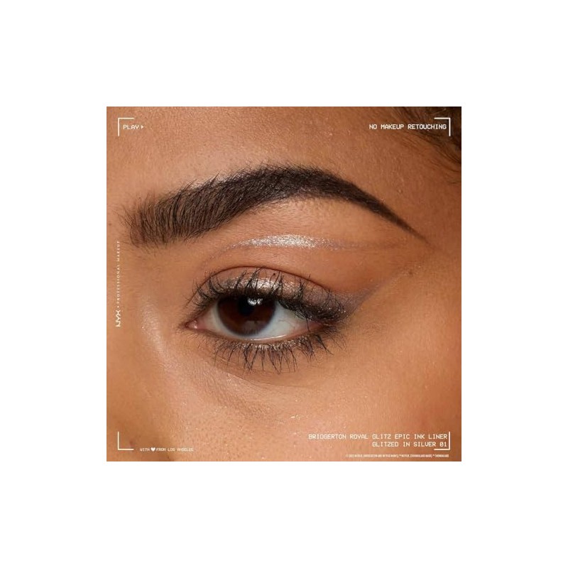 Nyx Professional Makeup, Bridgerton delineador de ojos, Tono: Glitzed in