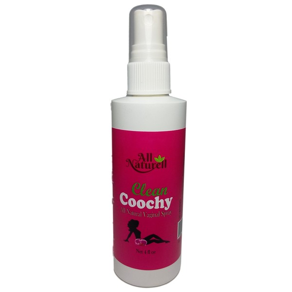 All Natural "On The Go" Feminine Spray 4 Ounce - Immediate Intimate Odor Neutralizer - Eliminates and Blocks Odor Causing Bacteria Due To Yeast Infection