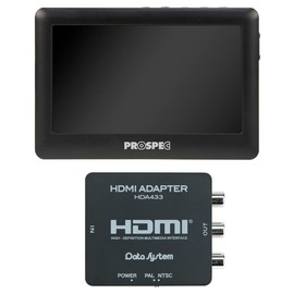 PROSPEC AVR180H Analog Video Recorder with 4.3-inch LCD Portable (HDMI to RCA Adapter Set)