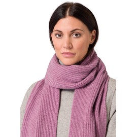 Style & Republic Women's Scarf Made of 100% Cashmere | Elegant Women's Scarf Made From Finest Cashmere | Size 196 x 28 cm, antique pink