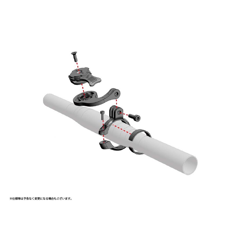 REC MOUNT+ Mountain Bike Mount [R+MTB] "Mount only, separate dedicated