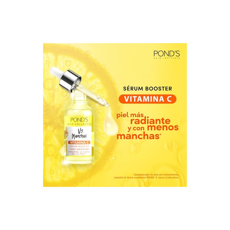 Ponds Sérum Booster Vs Manchas Vitamina C 30g Limpiador Facial