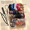 1209PCS Ligas para Cabello,Ligas Elásticas para Niñas y Mujeres, Set