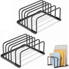 Dexpally 2 Pezzi Porta Taglieri Da Cucina in Metallo, Supporto