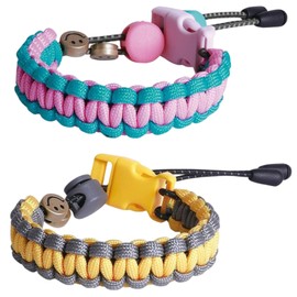 KRYMXAR 2 Bicycle Trouser Clips with Elastic Band and Jack, Universal Bicycle Trouser Band with Reflectors, for Cycling, Jogging, Outdoor Activities