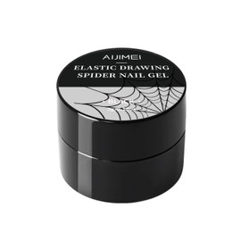 Black + White Spyder Nail Gel Polish Artistic Designs Spider Gel for Nails, Paint Wire Long Lasting Spider Gel, Drawing Gel Polish for Line Outstanding effect Nail Art Enthusiasts & Professionals!