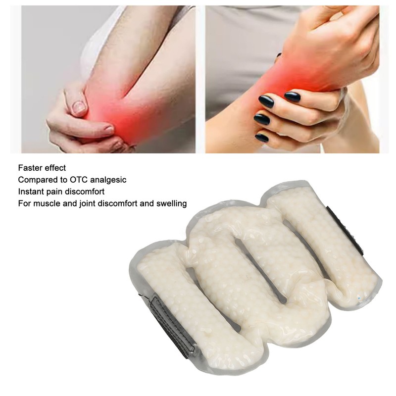 Gel Ice Pack Reusable Fast Joint Swelling Relief Hot Cold