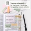 Mr. Pen- Pastel Transparent Sticky Notes, 200 pcs, Bible Sticky