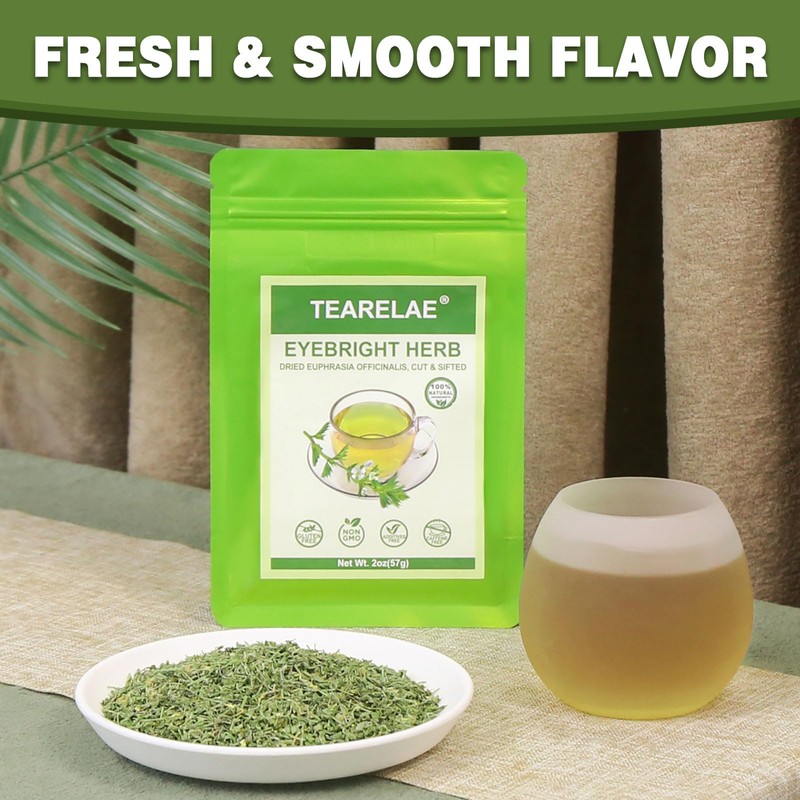 TEARELAE - Eyebright Herb - Pure Natural Eufrasia - Dried