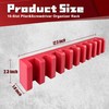STXDY Magnetic Plier Holder,10-Slot Plier&Screwdriver Organizer Rack for Spring Loaded,