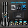 Sinvimes Rechargeable Flashlights High Lumens, LED Powerful Super Bright Flash