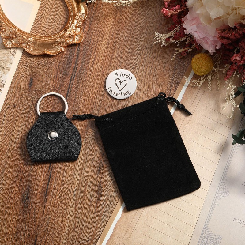 Sureio Pocket Hug Token Gifts for Men Boyfriend Girlfriend Inspirational
