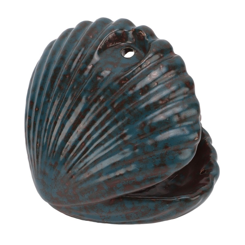 Incense Holder European Style Shell Shape LED Lamp Backflow Aromatherapy