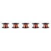5pcs Enameled Copper Wire Magnet Wire 220°C (428°F) Thermal Class