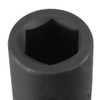 Sourcingmap 3/4-Inch Drive by 24mm Deep Impact Socket, 6-Point, Cr-V,