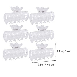 minkissy Pcs Hot Roller Clip Hair Curler Claw Clip Replacement for Diy Styling for Hot Rollers