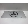 BLVD MERCEDES Mirror License Plate Auto Tag Laser Cut Inlaid