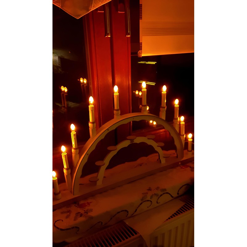 GutReise 20pcs AC E10 23V 3W 2700K Replacement Light Bulbs