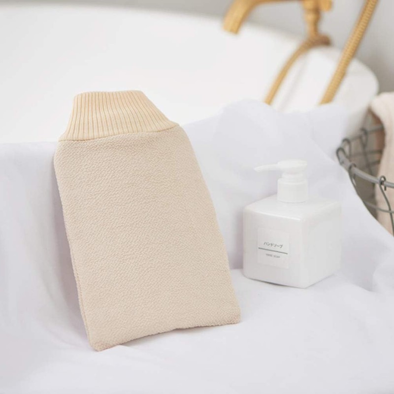Guante de ducha exfoliante Zerodeko – Lufa premium para piel