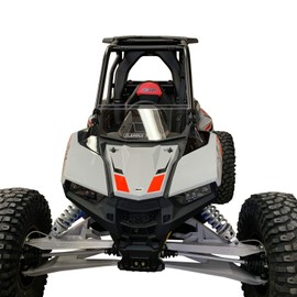 Clearly Tough’s Polaris RZR RS1 Half Windshield | Scratch Resistant | The Ultimate in Side by Side Versatility! Easy on and Off. Premium Lexan MR10 w/Hard Coat. Made in America!