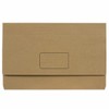 MARBIG(R) 4003104 Enviro Slimick Document Wallet Foolscap Kraft Pack 10