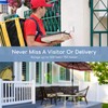 Aigostar doorbell, waterproof portable wireless bell set, doorbell kit, wireless