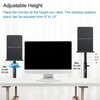 Vondynote Set of 2 Studio Monitor Stands Desktop Clamp Speaker