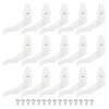 PATIKIL 3.5mm Lamp Shade Clips for Ceiling Flush Mount, 15