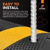 Heavy Duty Rebar Stakes 14" - 1/2" Diameter Threaded Galvanized
