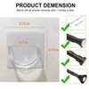 Venupple Shower Rod Holder, Tension Curtain Rod Bracket No Drilling,
