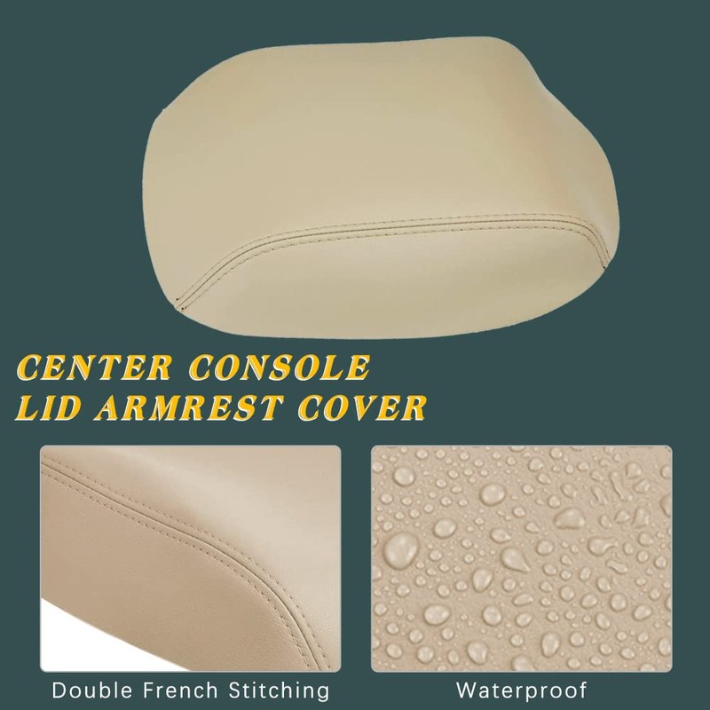 A ABIGAIL Center Console Armrest Cover Compatible with 2009 2010