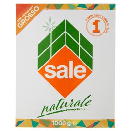 Italian Food Grade Natural Rock Salt -aka- "Ancient Sea Salt" From ancient sea that evaporated thousands of years ago now an underground salt mine. Medium size salt particles -aka- "Kosher Salt" or "Rock Pretzel Salt" Great for pretzel topping & meat etc. NO Additives - NO Iodine - NO Anticaking - NO Microplastics. Translucent white color. 2.2 LB (1 KG) Box.
