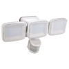 Heath Zenith HZ-5833-WH LED Activated Security 3000 Lumen Triple Lamp