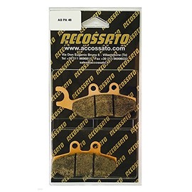ACCOSSATO Brake Pad agpa46or, Piaggio > 125 X9 EVO (Hengtong Caliper), 125 (2006)