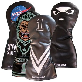 Golf Club Cover for Driver Wood and Hybrid - Compatible with All Brands, Elastic Closure (Classic, Driver)