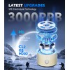 2025 Upgrade Hydrogen Water Bottle 8.0【3000 PPB (3X Standard) via