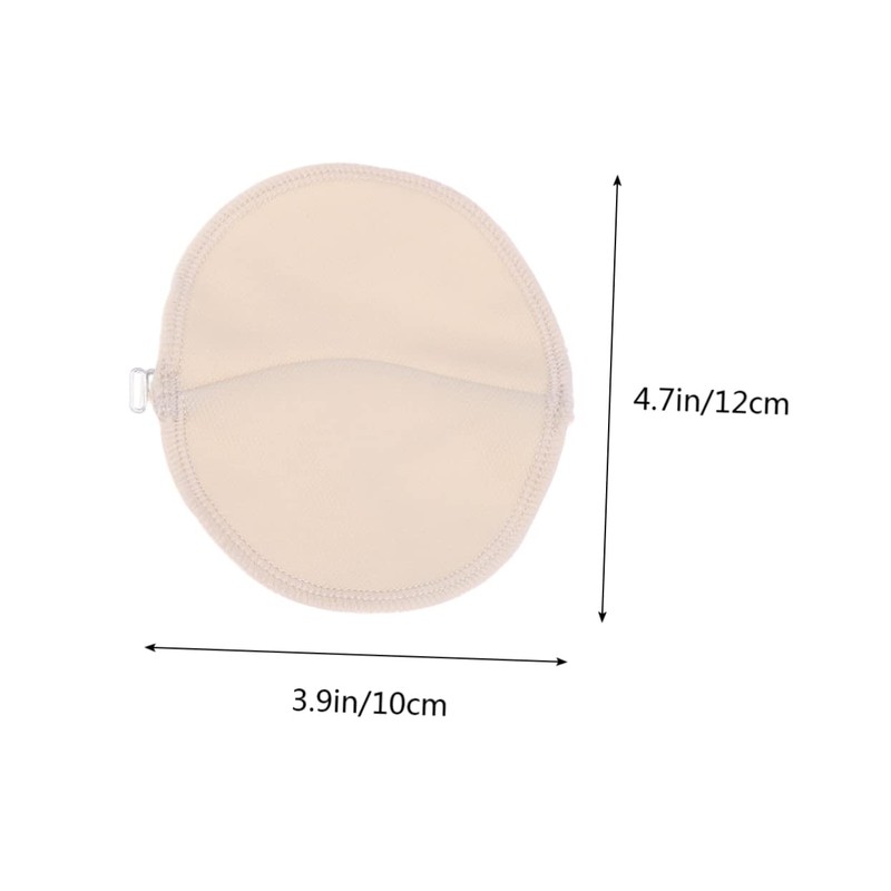 NOLITOY 2 Pack Women's Underarm Sweat Absorbent Pads Reusable Quick-dry