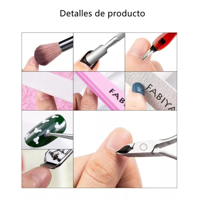 Dolores Kit De Cortauñas Manicure Herramientas De Corrección Uñas
