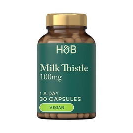 Holland & Barrett Milk Thistle 100mg 60 Capsules