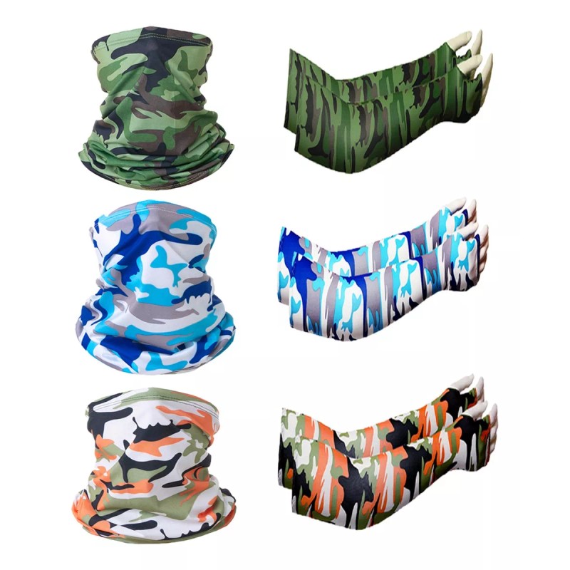 Future 6 Par Bandana Y Mangas Deportivas Para Brazo Moto