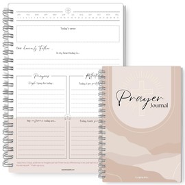 Daily Prayer Journal: Your Tool for Reflection, Gratitude, and Spiritual Growth | Premium 120gsm Paper, Undated, with Christian Bible Verses and Gratitude Sections | A5 Lux