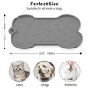 Cat Feeding Mat, Silicone Waterproof Cat Food Mat for Feeder